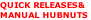 QUICK RELEASES& 
MANUAL HUBNUTS