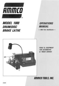 AMMCO 1000 DIAGRAMS